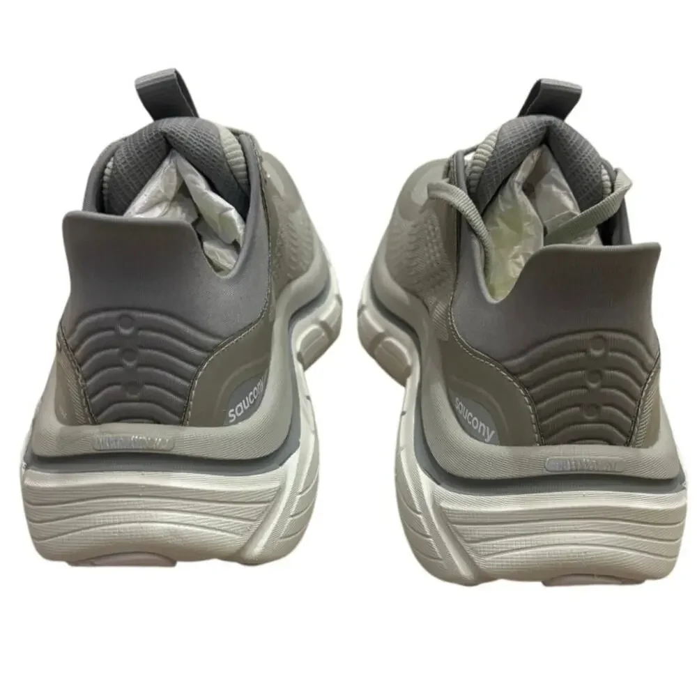 NWOT Men’s Saucony Paramount Max Running Shoes Light Gray Size 9